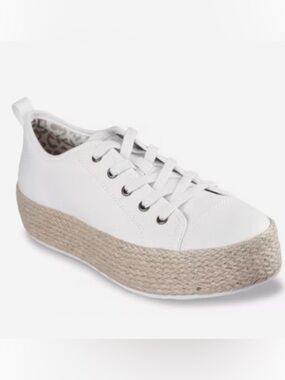 Skechers Bobs Sesame Sun Dazing Espadrille Women's Size 8 NWT